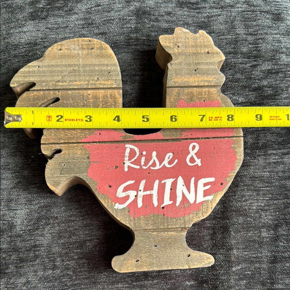 Rustic Rooster Decor - Picture 2 of 5